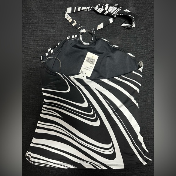 BLEU BY ROD BEATTIE New Wave Tankini Swim Top Bikini Lined Wireless Padded  4 - Picture 6 of 14